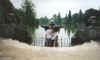ian and debbie in front of pond.jpg (33456 bytes)